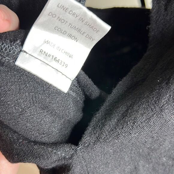 ❤️Petal & Pup Women's Square Neck Cap Sleeve Romper Jumpsuit Stretch Black - Picture 6 of 9